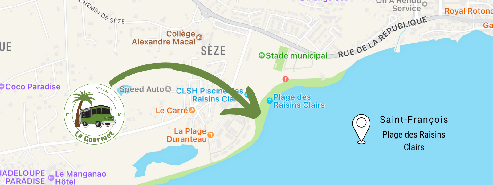 Emplacement les raisins clairs